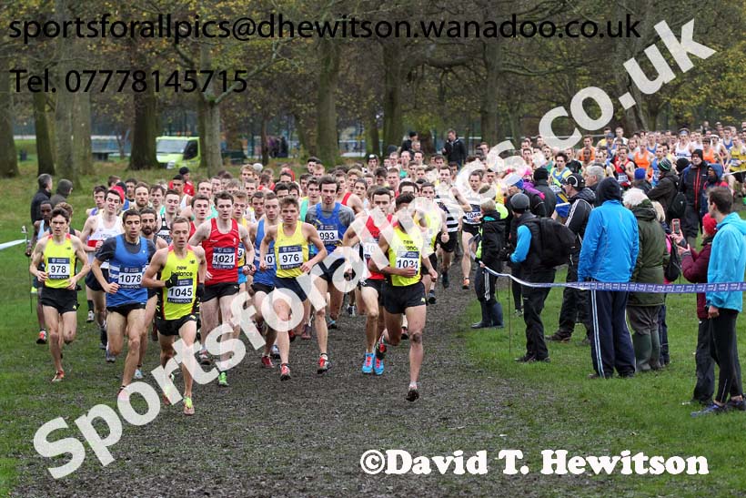 Senior men, British Athletics Liverpool Cross Challenge, Sefton Park, Liverpool. Photo: David T. Hewitson/Sports for All Pics